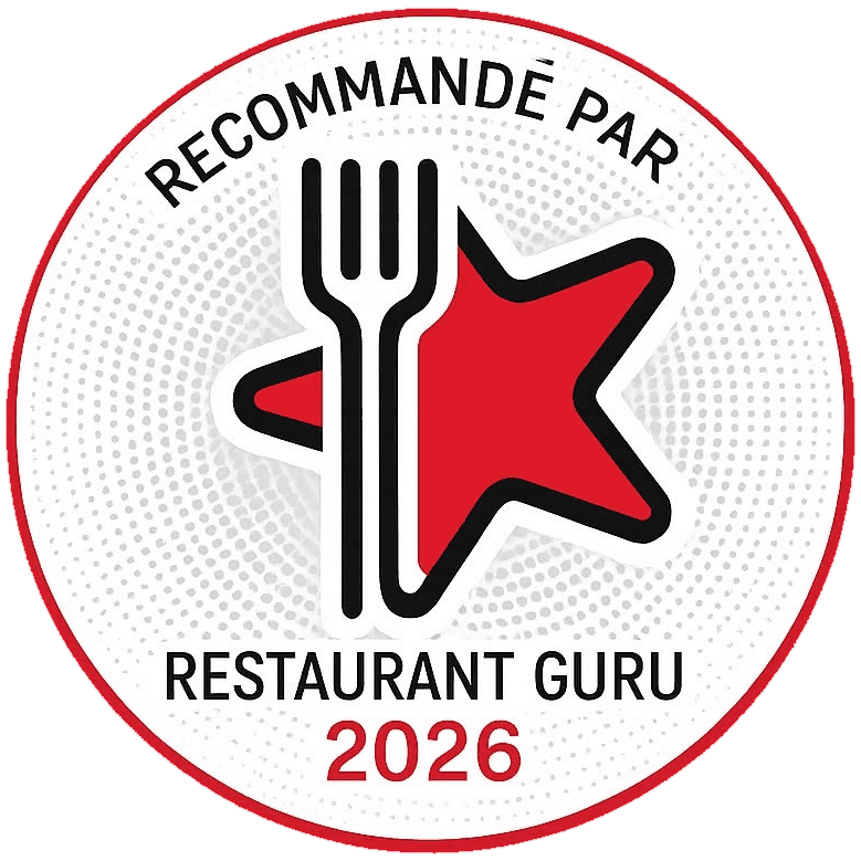 Recommandé par Restaurant Guru 2026